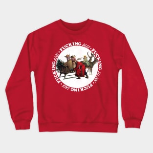 Disgruntled Santa Crewneck Sweatshirt